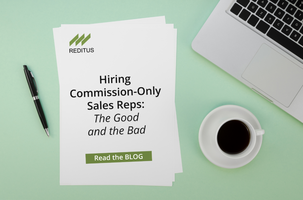 commission-only sales rep