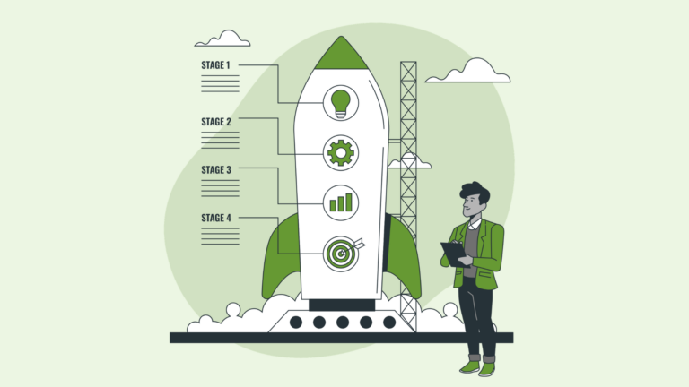 Right Work. Wrong Time. Green Banner