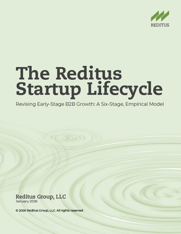 The Reditus Startup Lifecycle Whitepaper Cover